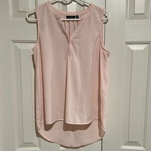 Apt. 9 Women's Light Pink Sleeveless Blouse